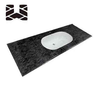 Versace melnā marmora vannas istabas izlietne